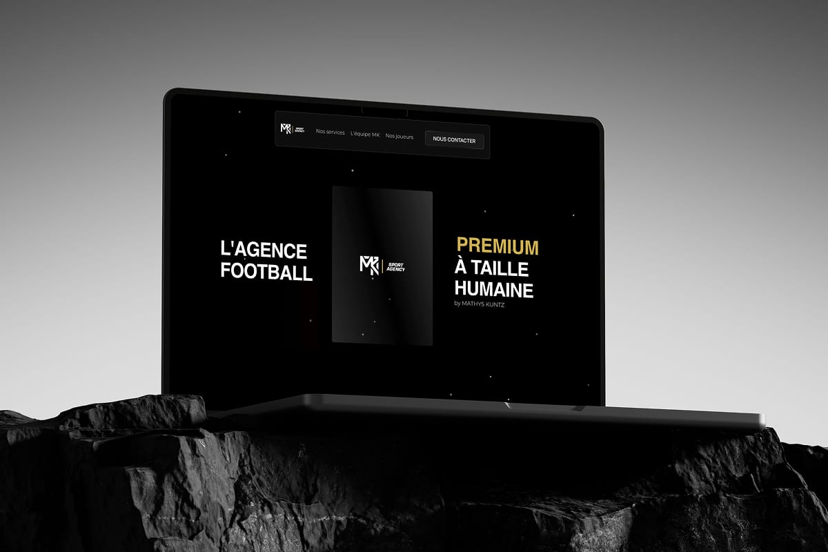 MK Sport Agency, site vitrine et branding sportif, MK Sport Agency