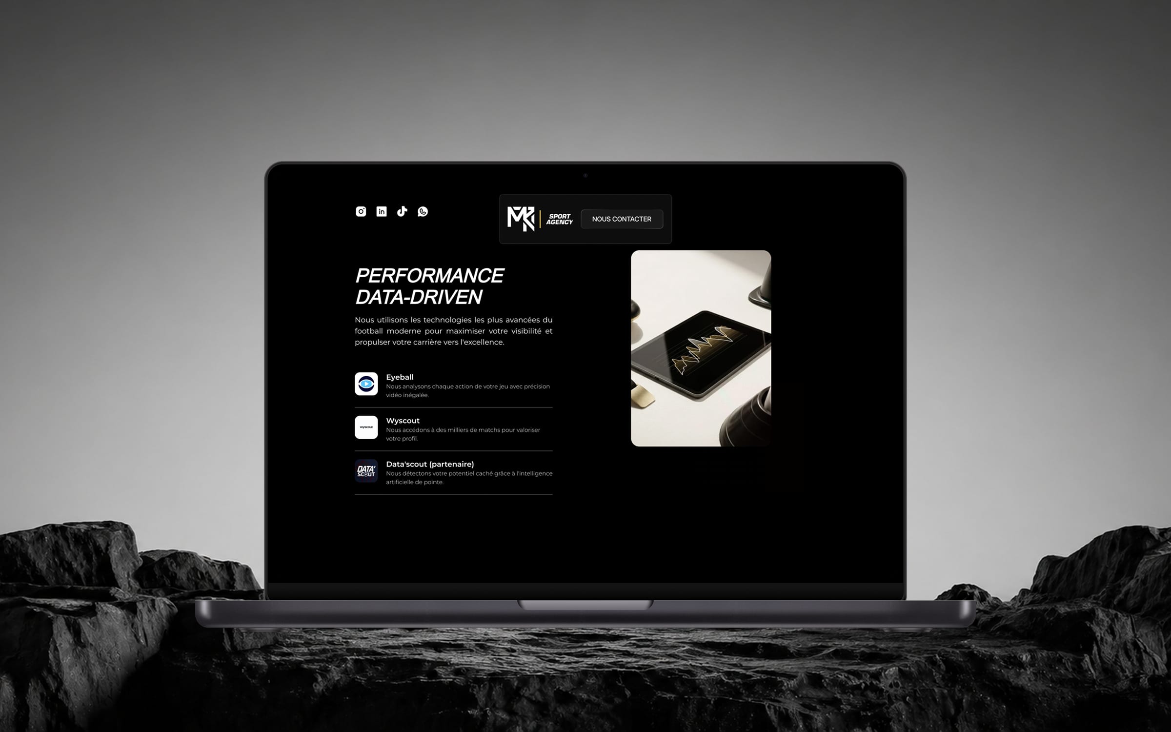 Lead visual, MK Sport Agency